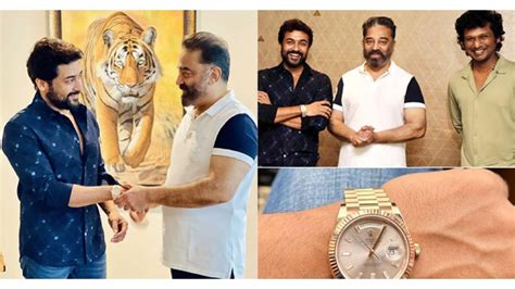 Kamal Haasan Gifts His Rolex Watch to .